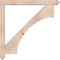 Ekena Millwork Westlake Arts and Crafts Smooth Bracket w/ Offset Brace, Douglas Fir, 5 1/2"W x 46"D x 46"H BKT0604X46X46WTL03SDF - alternate 4